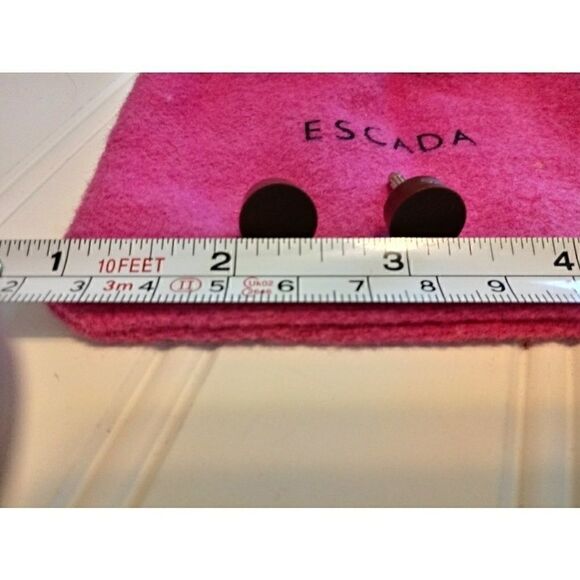 Escada Dark Brown Replacement Heels with Dust Bag - Picture 4 of 5